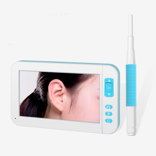 C01 4.3 Inch Screen Display HD1080P Visual Earspoon Endoscope with 6 LEDs, Diameter:5.5mm -  by PMC Jewellery | Online Shopping South Africa | PMC Jewellery | Buy Now Pay Later Mobicred