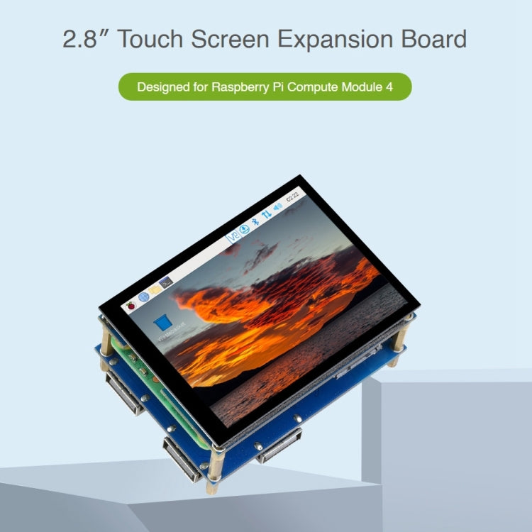 Waveshare 2.8 inch Touch Screen Expansion Fully Laminated Display For Raspberry Pi CM4 - free shipping - PMC TechLife - Order now!