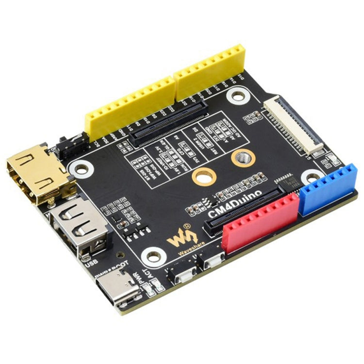 Waveshare Arduino Compatible Base Board for Raspberry Pi CM4 - Modules Expansions Accessories by WAVESHARE | Online Shopping South Africa | PMC Jewellery | Buy Now Pay Later Mobicred