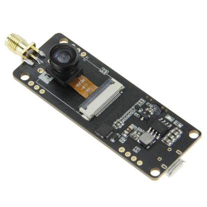 TTGO Fish-eye Lens Camera Module OV2640 SMA WiFi 0.91 OLED Development Board with 3dbi Antenna - Module by TTGO | Online Shopping South Africa | PMC Jewellery | Buy Now Pay Later Mobicred