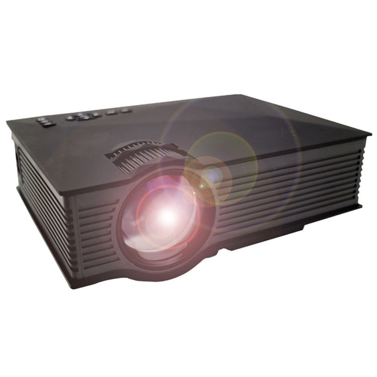 UC68 1200 Lumens HD 800 x 480 Digital LED Projector with Remote Control, Support USB / SD / VGA / HDMI(Black) - LED Projector by PMC Jewellery | Online Shopping South Africa | PMC Jewellery | Buy Now Pay Later Mobicred