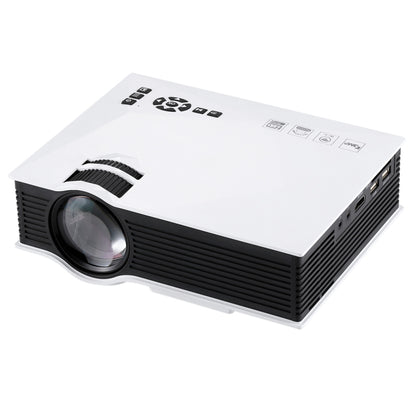 UC68 1200 Lumens HD 800 x 480 Digital LED Projector with Remote Control, Support USB / SD / VGA / HDMI(White) - LED Projector by PMC Jewellery | Online Shopping South Africa | PMC Jewellery | Buy Now Pay Later Mobicred