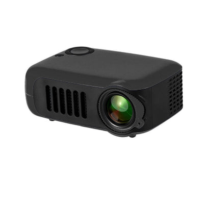 A2000 Portable Projector 800 Lumen LCD Home Theater Video Projector, Support 1080P, EU Plug (Black) - LED Projector by PMC Jewellery | Online Shopping South Africa | PMC Jewellery | Buy Now Pay Later Mobicred