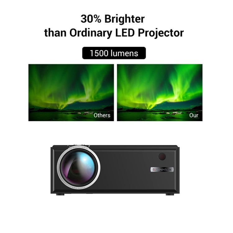 Cheerlux C8 1800 Lumens 1280x800 720P 1080P HD Smart Projector, Support HDMI / USB / VGA / AV, Basic Version (White) - LED Projector by Cheerlux | Online Shopping South Africa | PMC Jewellery | Buy Now Pay Later Mobicred