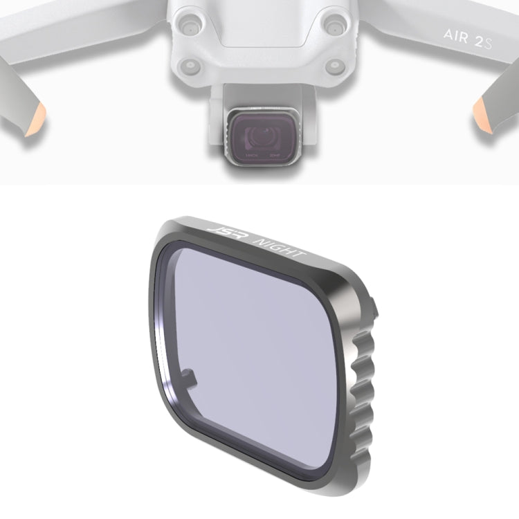 JSR KS NIGHT Light Pollution Reduction Lens Filter for DJI Air 2S, Aluminum Frame - Lens Filter by JSR | Online Shopping South Africa | PMC Jewellery | Buy Now Pay Later Mobicred