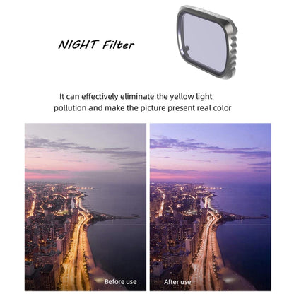 JSR KS NIGHT Light Pollution Reduction Lens Filter for DJI Air 2S, Aluminum Frame - Lens Filter by JSR | Online Shopping South Africa | PMC Jewellery | Buy Now Pay Later Mobicred