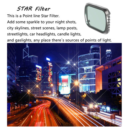 JSR KS STAR Effect  Lens Filter for DJI Air 2S, Aluminum Frame - Mavic Lens Filter by JSR | Online Shopping South Africa | PMC Jewellery | Buy Now Pay Later Mobicred