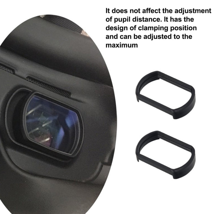 RCSTQ 2 PCS 600 Degree Myopia Glasses Lens Vision Correction Aspherical Lens for DJI FPV Goggles V2 - Lens Accessories by RCSTQ | Online Shopping South Africa | PMC TechLife | Buy Now Pay Later Mobicred