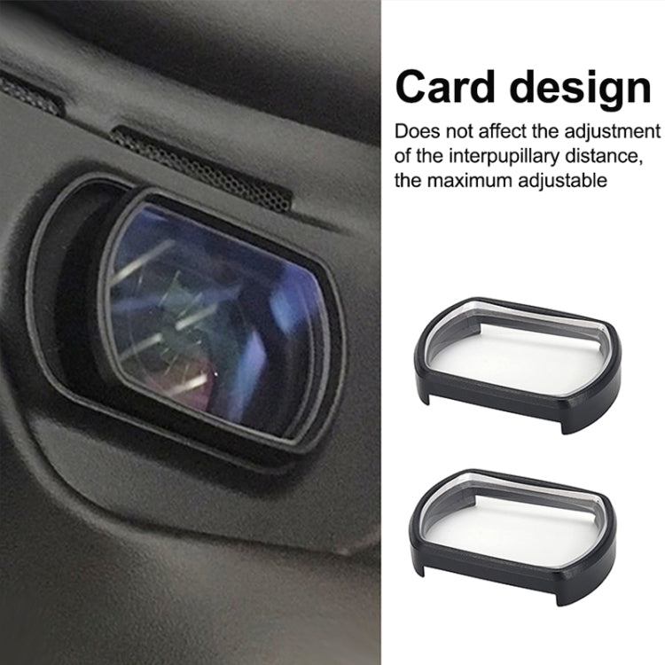 RCSTQ 2 PCS 600 Degree Myopia Glasses Lens Vision Correction Aspherical Lens for DJI FPV Goggles V2 - Lens Accessories by RCSTQ | Online Shopping South Africa | PMC TechLife | Buy Now Pay Later Mobicred