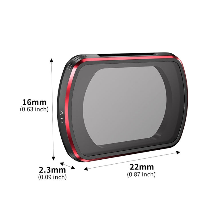 For DJI OSMO Pocket 3 STARTRC UV Lens Filter - Lens Accessories by STARTRC | Online Shopping South Africa | PMC Jewellery | Buy Now Pay Later Mobicred