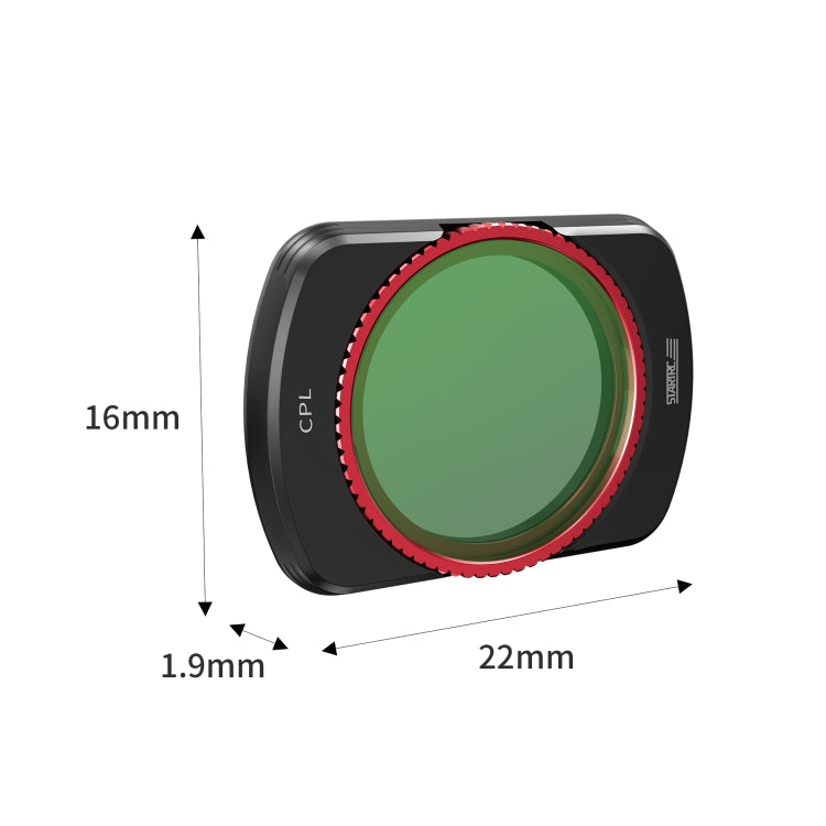For DJI OSMO Pocket 3 STARTRC CPL Lens Filter - Lens Accessories by STARTRC | Online Shopping South Africa | PMC TechLife | Buy Now Pay Later Mobicred