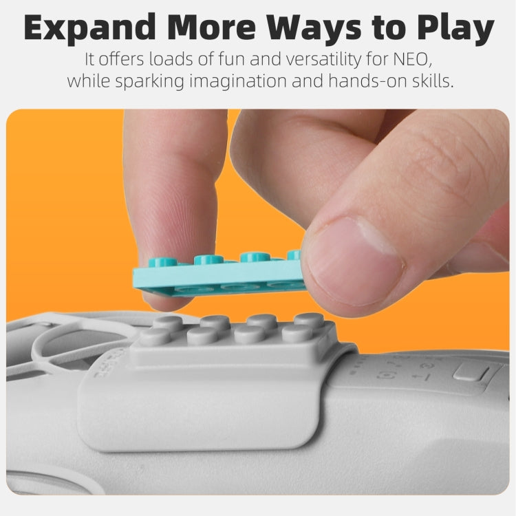 For DJI Neo Sunnylife Building Blocks Adapter Funny Building Bricks Toy Expansion Accessories (Grey) - free shipping - PMC TechLife - Order now!