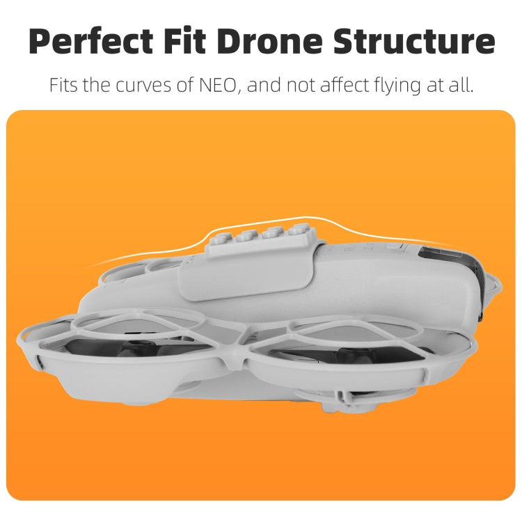 For DJI Neo Sunnylife Building Blocks Adapter Funny Building Bricks Toy Expansion Accessories (Grey) - free shipping - PMC TechLife - Order now!