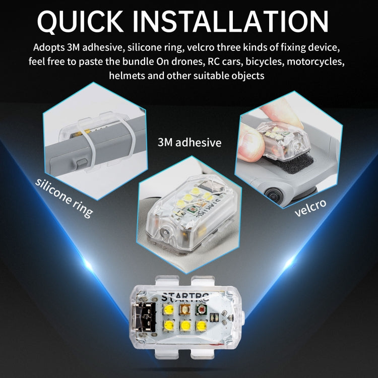 STARTRC Drone Strobe Night Alarm LED Light - Others by STARTRC | Online Shopping South Africa | PMC TechLife | Buy Now Pay Later Mobicred