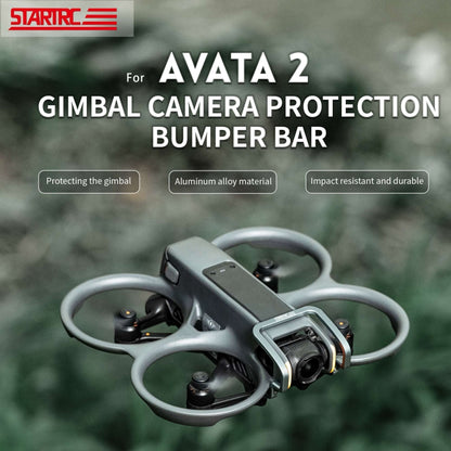 For DJI Avata 2 STARTRC Gimbal Lens Anti-collision Aluminum Alloy Guard Bumper (Silver Grey) -  by STARTRC | Online Shopping South Africa | PMC Jewellery | Buy Now Pay Later Mobicred