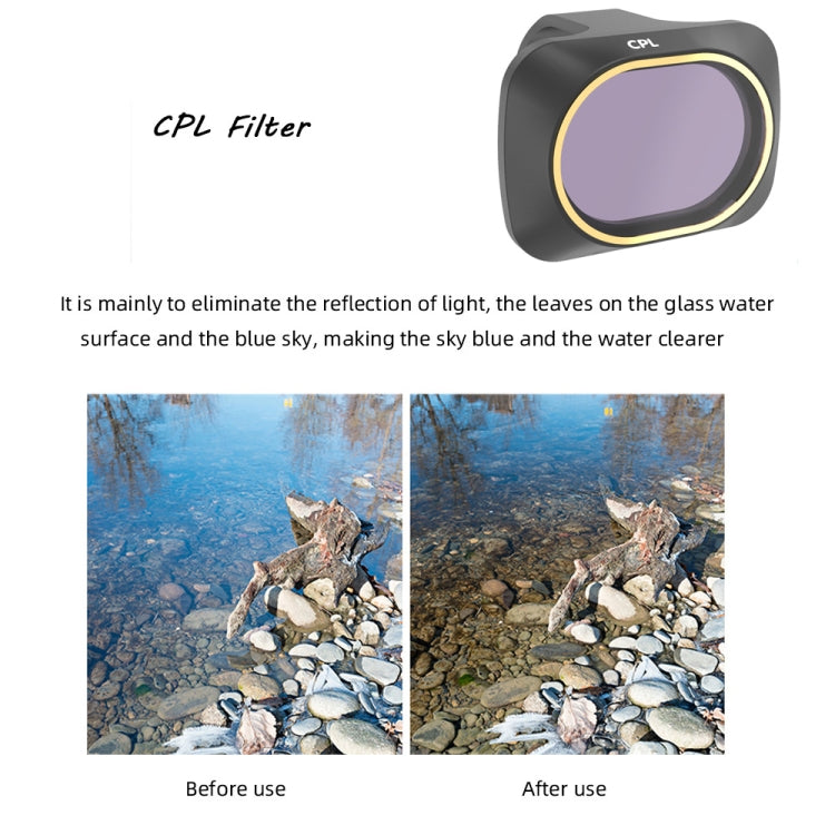 JSR Drone 4 in 1 UV +CPL+ND4+ND8 Lens Filter for DJI MAVIC mini - Lens Filter by JSR | Online Shopping South Africa | PMC Jewellery | Buy Now Pay Later Mobicred