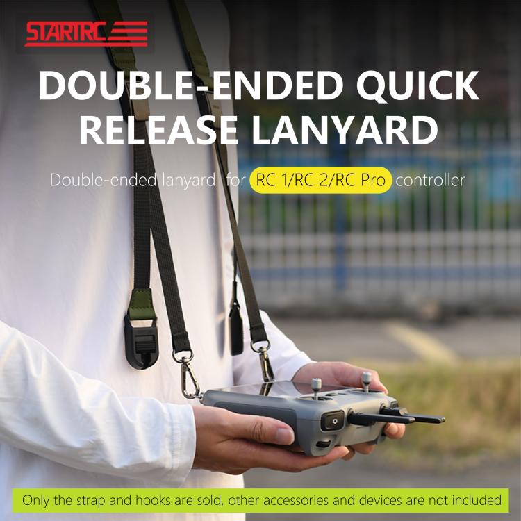For DJI RC / RC 2 / RC Pro STARTRC QuickLink Double-Ended Neck Strap (Green) - free shipping - PMC TechLife - Order now!
