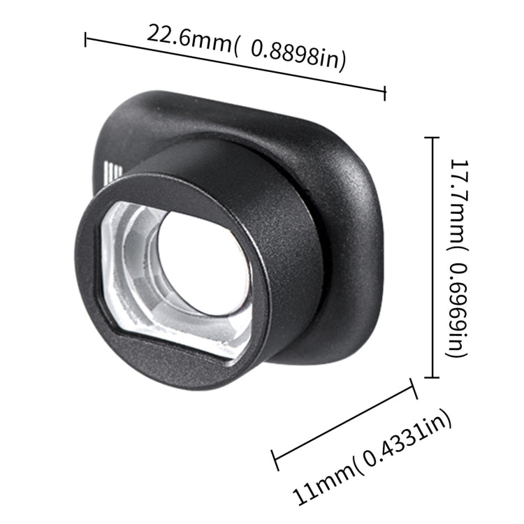 For DJI Mini 4 Pro STARTRC Drone Wide-Angle Lens Filter (Black) - free shipping - PMC TechLife - Order now!