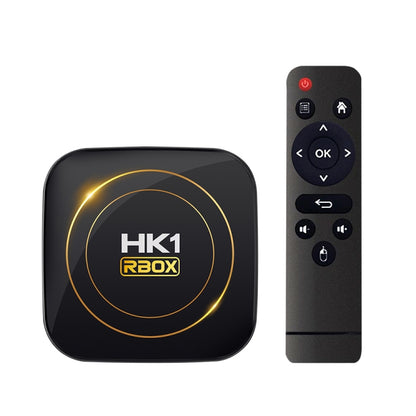 HK1 RBOX-H8S 4K Ultra HD Android 12.0 Smart TV Box with Remote Control, Allwinner H618 Quad-Core, 4GB+32GB(AU Plug) - Amlogic S905 by PMC Jewellery | Online Shopping South Africa | PMC Jewellery | Buy Now Pay Later Mobicred