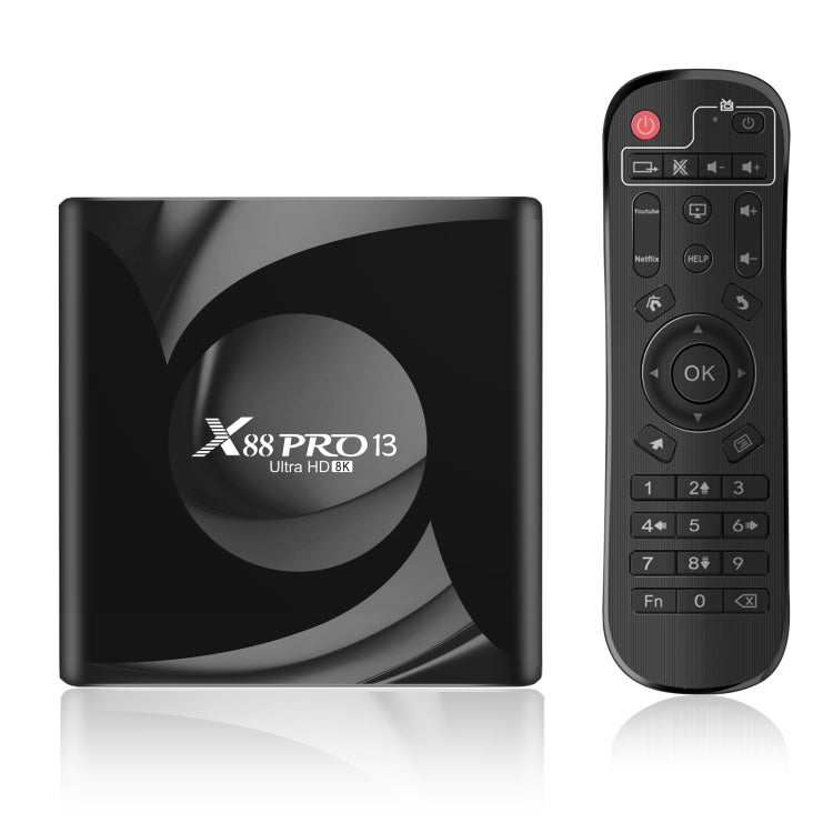 X88 Pro 13 Android 13.0 Smart TV Box with Remote Control, RK3528 Quad-Core, 2GB+16GB (AU Plug) - Others by PMC Jewellery | Online Shopping South Africa | PMC Jewellery | Buy Now Pay Later Mobicred