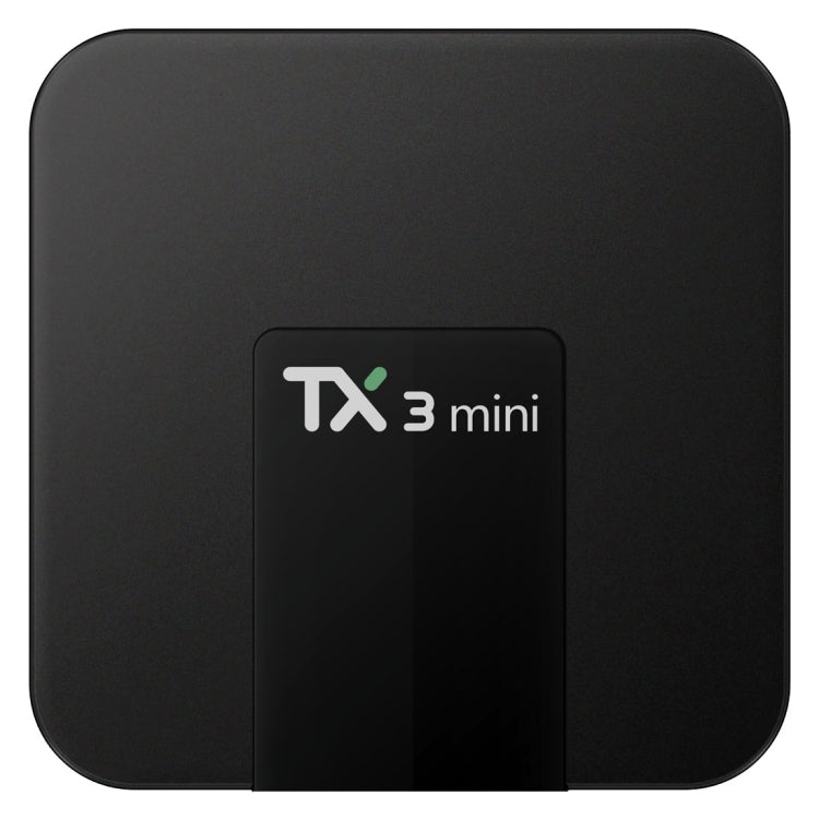 TX3 Mini 4K*2K Display HD Smart TV BOX Player with Remote Controller, Android 7.1 OS Amlogic S905W up to 2.0 GHz, Quad core ARM Cortex-A53, RAM: 2GB DDR3, ROM: 16GB, Supports WiFi & TF & AV In & DC In, US Plug(Black) - Amlogic S905 by PMC Jewellery | Online Shopping South Africa | PMC Jewellery | Buy Now Pay Later Mobicred