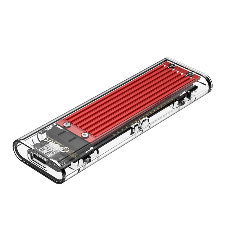 ORICO TCM2-C3 NVMe M.2 SSD Enclosure (10Gbps)(Red) - HDD Enclosure by ORICO | Online Shopping South Africa | PMC Jewellery | Buy Now Pay Later Mobicred