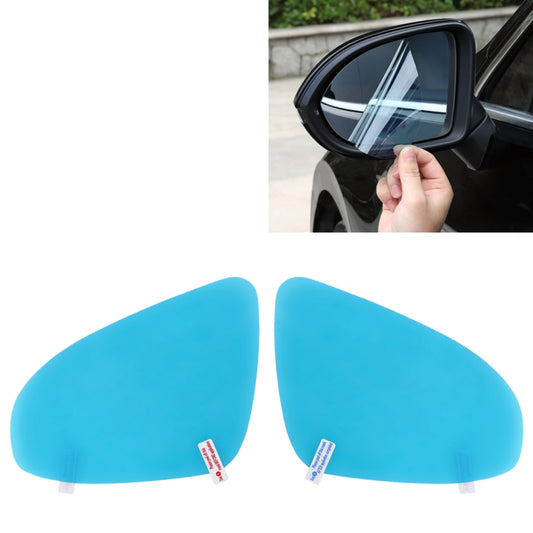 For Audi Q5 / Q7L 2009-2017 Car PET Rearview Mirror Protective Window Clear Anti-fog Waterproof Rain Shield Film - Auto Film by PMC Jewellery | Online Shopping South Africa | PMC Jewellery | Buy Now Pay Later Mobicred