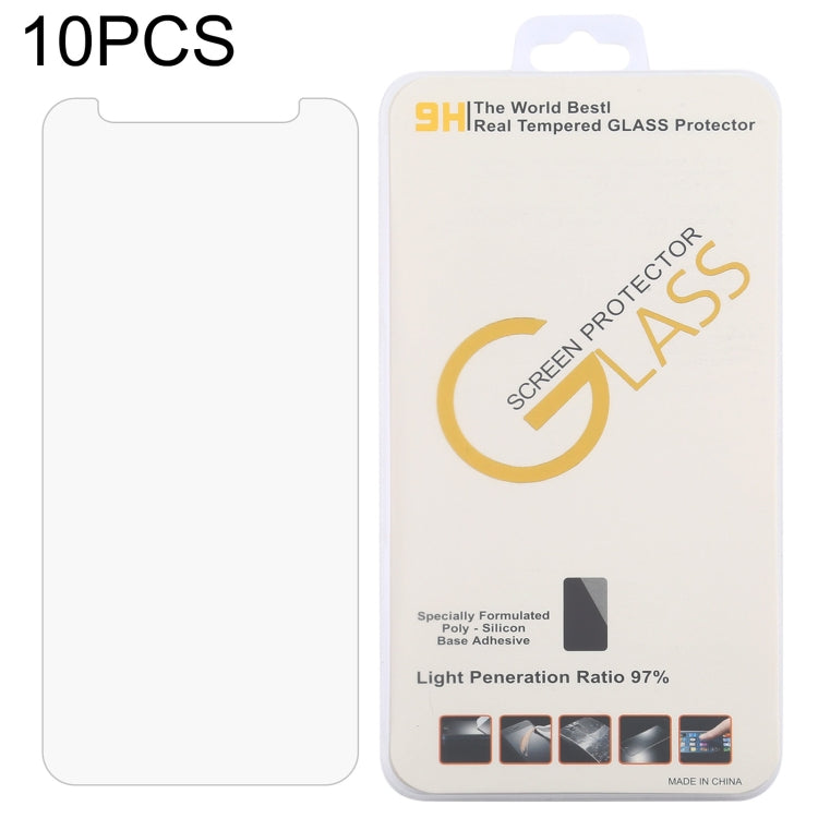 For Blackview BV5500 / BV5500 Plus 10 PCS 0.26mm 9H 2.5D Tempered Glass Film - Others by PMC TechLife | Online Shopping South Africa | PMC TechLife