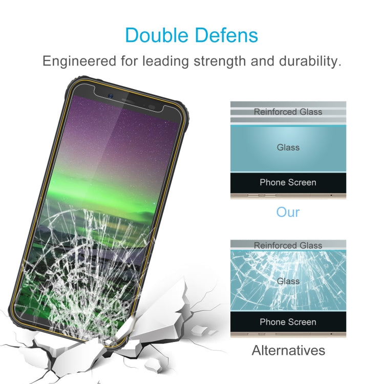 For Blackview BV5500 / BV5500 Plus 10 PCS 0.26mm 9H 2.5D Tempered Glass Film - Others by PMC TechLife | Online Shopping South Africa | PMC TechLife