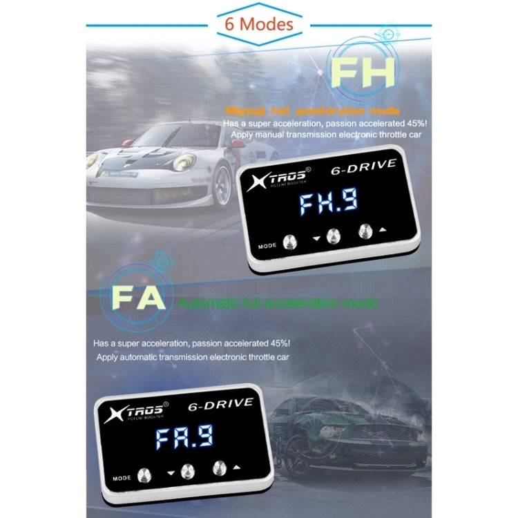 For Ford Focus 2003-2010 TROS TS-6Drive Potent Booster Electronic Throttle Controller - Car Modification by TROS | Online Shopping South Africa | PMC Jewellery | Buy Now Pay Later Mobicred