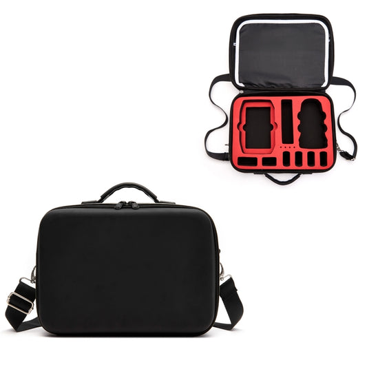 Multi-function PU Shoulder Storage Bag Suitcase with Baffle For DJI Mavic Mini 2(Red Liner) - Backpacks & Bags by PMC Jewellery | Online Shopping South Africa | PMC Jewellery | Buy Now Pay Later Mobicred