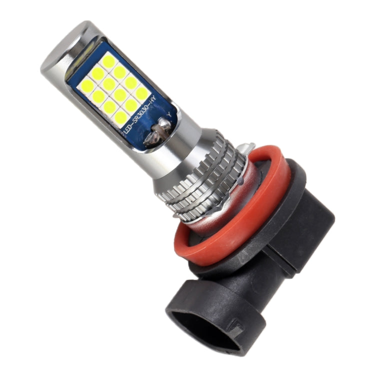 H11 / H8 2 PCS DC12-24V / 8.6W Car Fog Lights with 24LEDs SMD-3030 & Constant Current, Bag Packagin(Lime Light) - Fog / Driving Lights by PMC TechLife | Online Shopping South Africa | PMC TechLife | Buy Now Pay Later Mobicred