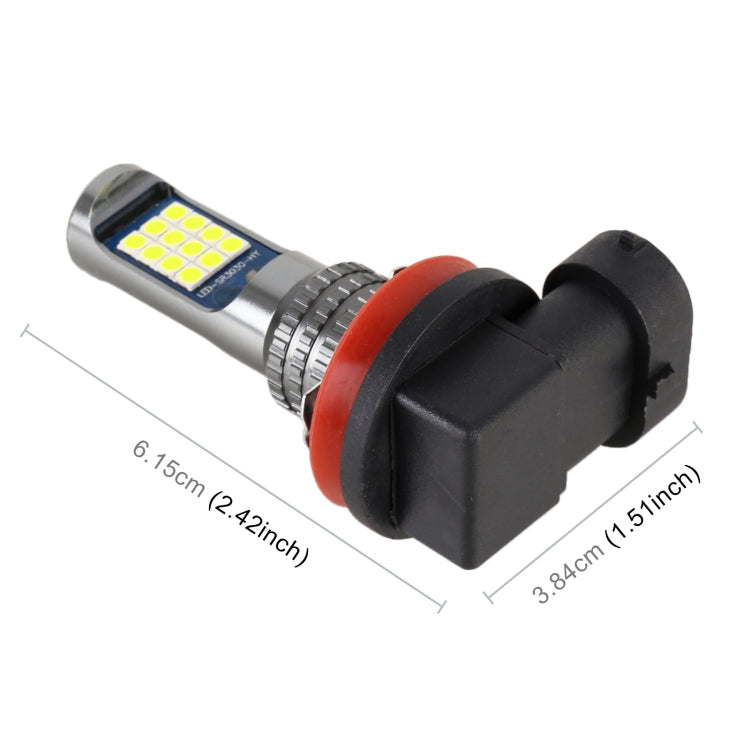 H11 / H8 2 PCS DC12-24V / 8.6W Car Fog Lights with 24LEDs SMD-3030 & Constant Current, Bag Packagin(Lime Light) - Fog / Driving Lights by PMC TechLife | Online Shopping South Africa | PMC TechLife | Buy Now Pay Later Mobicred