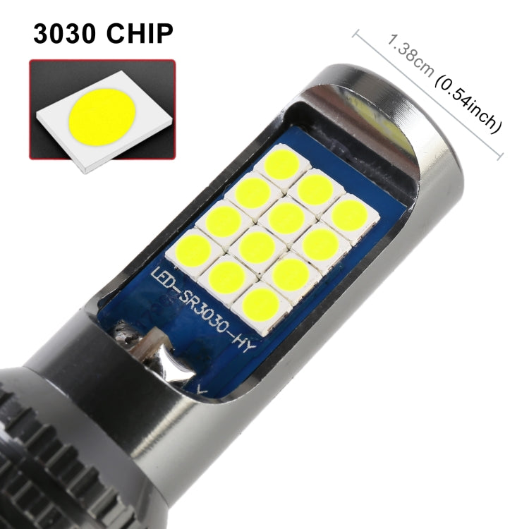 H11 / H8 2 PCS DC12-24V / 8.6W Car Fog Lights with 24LEDs SMD-3030 & Constant Current, Bag Packagin(Lime Light) - Fog / Driving Lights by PMC TechLife | Online Shopping South Africa | PMC TechLife | Buy Now Pay Later Mobicred