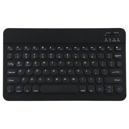 Universal Round Keys Detachable Bluetooth Keyboard for iPad 9-10 inch(Black) - Universal by PMC Jewellery | Online Shopping South Africa | PMC Jewellery