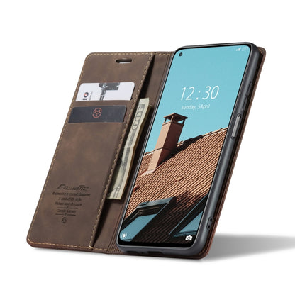 For Xiaomi Mi 10T 5G / 10T Pro 5G CaseMe-013 Multifunctional Retro Frosted Horizontal Flip Leather Case with Card Slot & Holder & Wallet(Coffee) - Xiaomi Cases by CaseMe | Online Shopping South Africa | PMC Jewellery | Buy Now Pay Later Mobicred