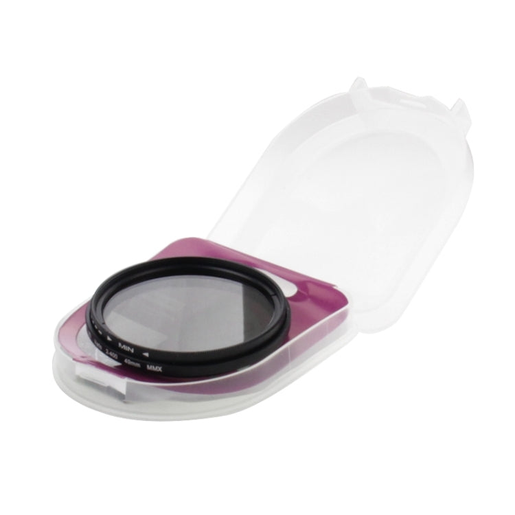 40.5mm ND Fader Neutral Density Adjustable Variable Filter, ND2 to ND400 Filter - free shipping - PMC TechLife - Order now!