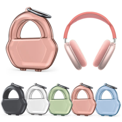 PP Jelly Color Headphone Protective Case for AirPods Max, with Hook(White) - For AirPods Max by PMC Jewellery | Online Shopping South Africa | PMC Jewellery