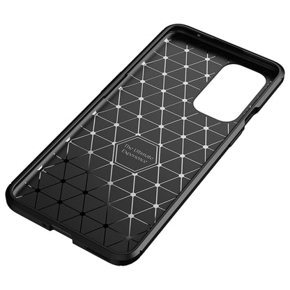 For OnePlus 9 Carbon Fiber Texture Shockproof TPU Case(Black) - OnePlus Cases by PMC Jewellery | Online Shopping South Africa | PMC Jewellery