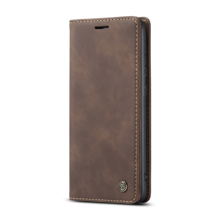 For Samsung Galaxy S21 Ultra 5G CaseMe 013 Multifunctional Horizontal Flip Leather Case with Holder & Card Slot & Wallet(Coffee) - Galaxy S21 Ultra 5G Cases by CaseMe | Online Shopping South Africa | PMC Jewellery | Buy Now Pay Later Mobicred