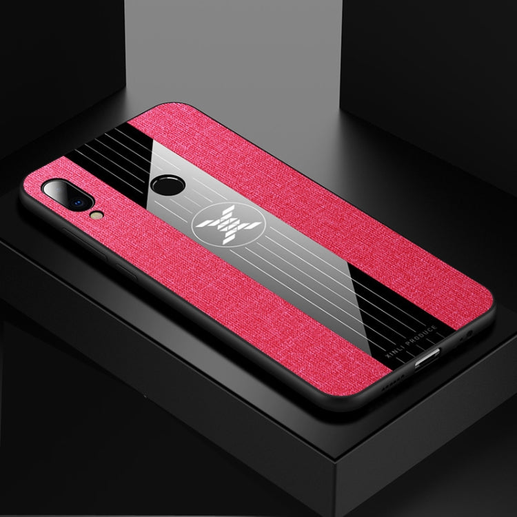 For Meizu Note 9 XINLI Stitching Cloth Texture Shockproof TPU Protective Case(Red) - More Brand by XINLI | Online Shopping South Africa | PMC Jewellery | Buy Now Pay Later Mobicred