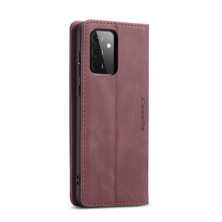 For Samsung Galaxy A72 5G / 4G CaseMe 013 Multifunctional Horizontal Flip Leather Case with Holder & Card Slot & Wallet(Wine Red) - Galaxy Phone Cases by CaseMe | Online Shopping South Africa | PMC Jewellery | Buy Now Pay Later Mobicred