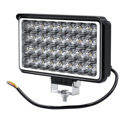 WUPP CS-1242A1 Car 4 inch Square 32LEDs Highlight Work Light Modified Front Bumper Lamp Spotlight - Work Lights by WUPP | Online Shopping South Africa | PMC Jewellery | Buy Now Pay Later Mobicred