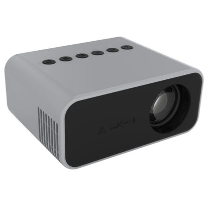 T500 1920x1080P 80 Lumens Portable Mini Home Theater LED HD Digital Projector With Remote Control & Adaptor(White) - LED Projector by PMC Jewellery | Online Shopping South Africa | PMC Jewellery | Buy Now Pay Later Mobicred