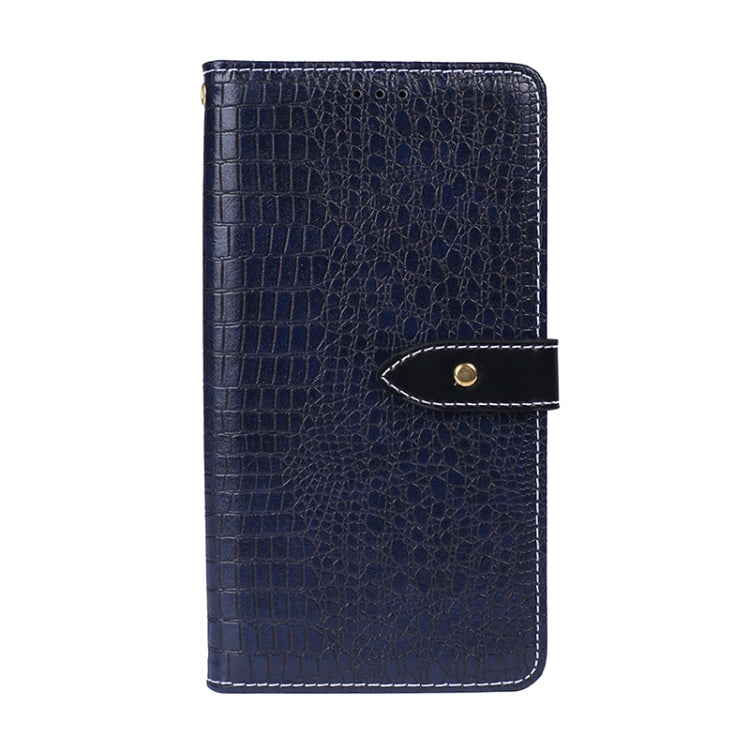 For TCL 10 5G idewei Crocodile Texture Horizontal Flip Leather Case with Holder & Card Slots & Wallet(Dark Blue) - More Brand by idewei | Online Shopping South Africa | PMC Jewellery | Buy Now Pay Later Mobicred