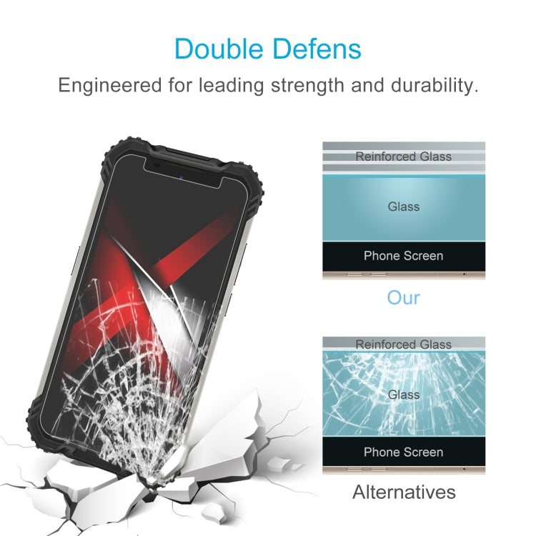 For Doogee S58 Pro 50 PCS 0.26mm 9H 2.5D Tempered Glass Film - Others by PMC Jewellery | Online Shopping South Africa | PMC Jewellery | Buy Now Pay Later Mobicred