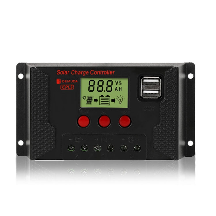 PWM Solar Controller 12V / 24V Lithium Battery Charging Photovoltaic Panel Charging Street Light Controller with Dual USB Output, Model:CPLS-40A - Others by PMC Jewellery | Online Shopping South Africa | PMC Jewellery | Buy Now Pay Later Mobicred