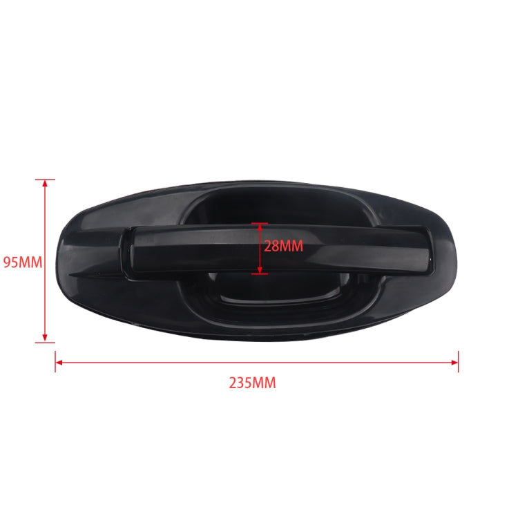 A5406-04 Car Rear Right Outside Door Handle 8366026000 for Hyundai Santa Fe 2001-2006 - Door Handles by PMC Jewellery | Online Shopping South Africa | PMC Jewellery