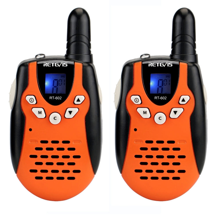 1 Pair RETEVIS RT602 0.5W US Frequency 462.550-467.7125MHz 22CHS Handheld Children Walkie Talkie, US Plug - Children by RETEVIS | Online Shopping South Africa | PMC Jewellery | Buy Now Pay Later Mobicred