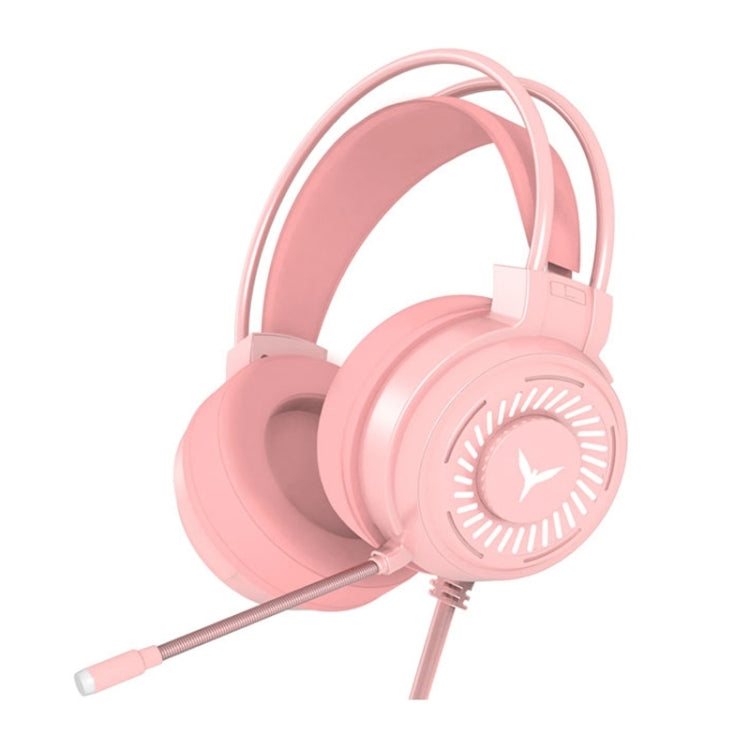 2 PCS G58 Head-Mounted Gaming Wired Headset with Microphone, Cable Length: about 2m, Color:Pink Colorful 3.5mm Version - Multimedia Headset by PMC Jewellery | Online Shopping South Africa | PMC Jewellery | Buy Now Pay Later Mobicred